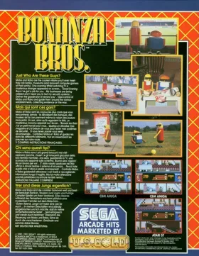 Bonanza Bros. box cover back